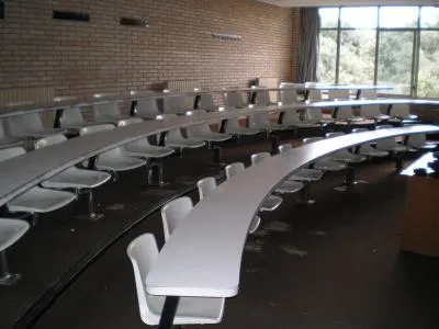 Interior de una de las aulas de formación